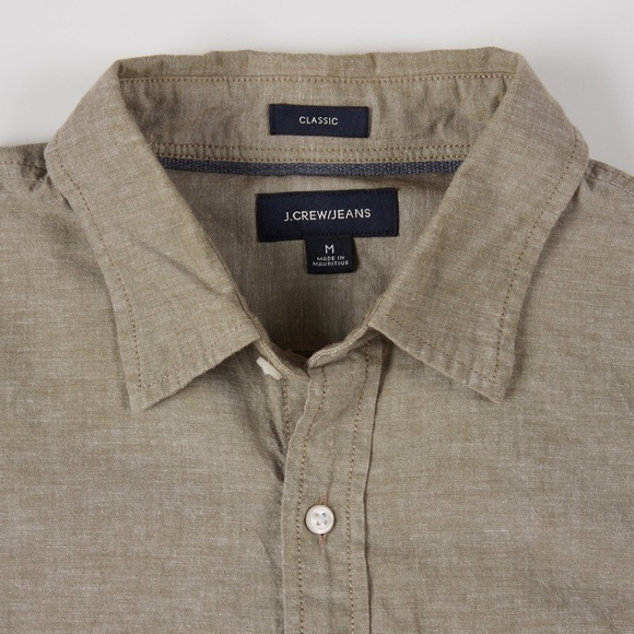 J Crew Long Sleeve Button Down Mens Size Medium - Picture 3 of 6